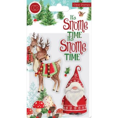 Craft Consortium  It's Snome Time Clear Stamps - It's Snome Time